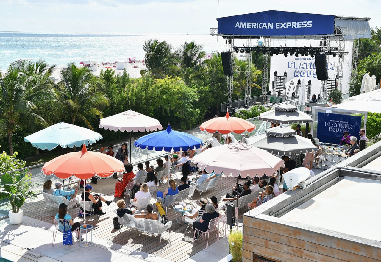 American Express Platinum House at Art Basel Alleviates Customer Pain Points With Networking Space and Food Trucks