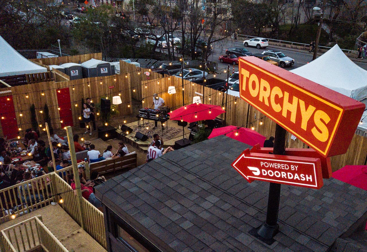 Torchy’s Tacos, Music and a Tiny House: Inside DoorDash's First SXSW Event