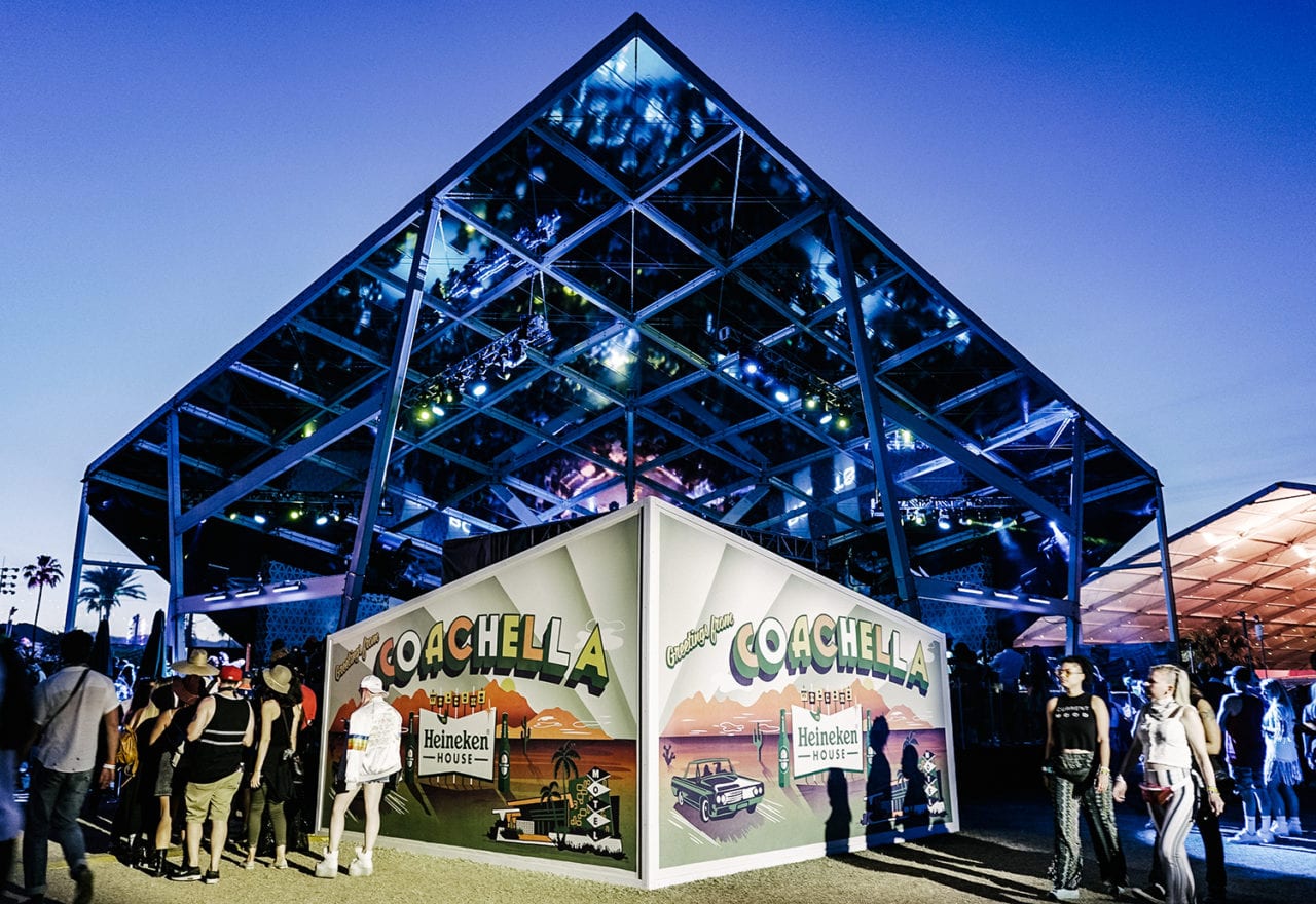 Open, Vintage and Casual: Heineken House is Revamped at Coachella