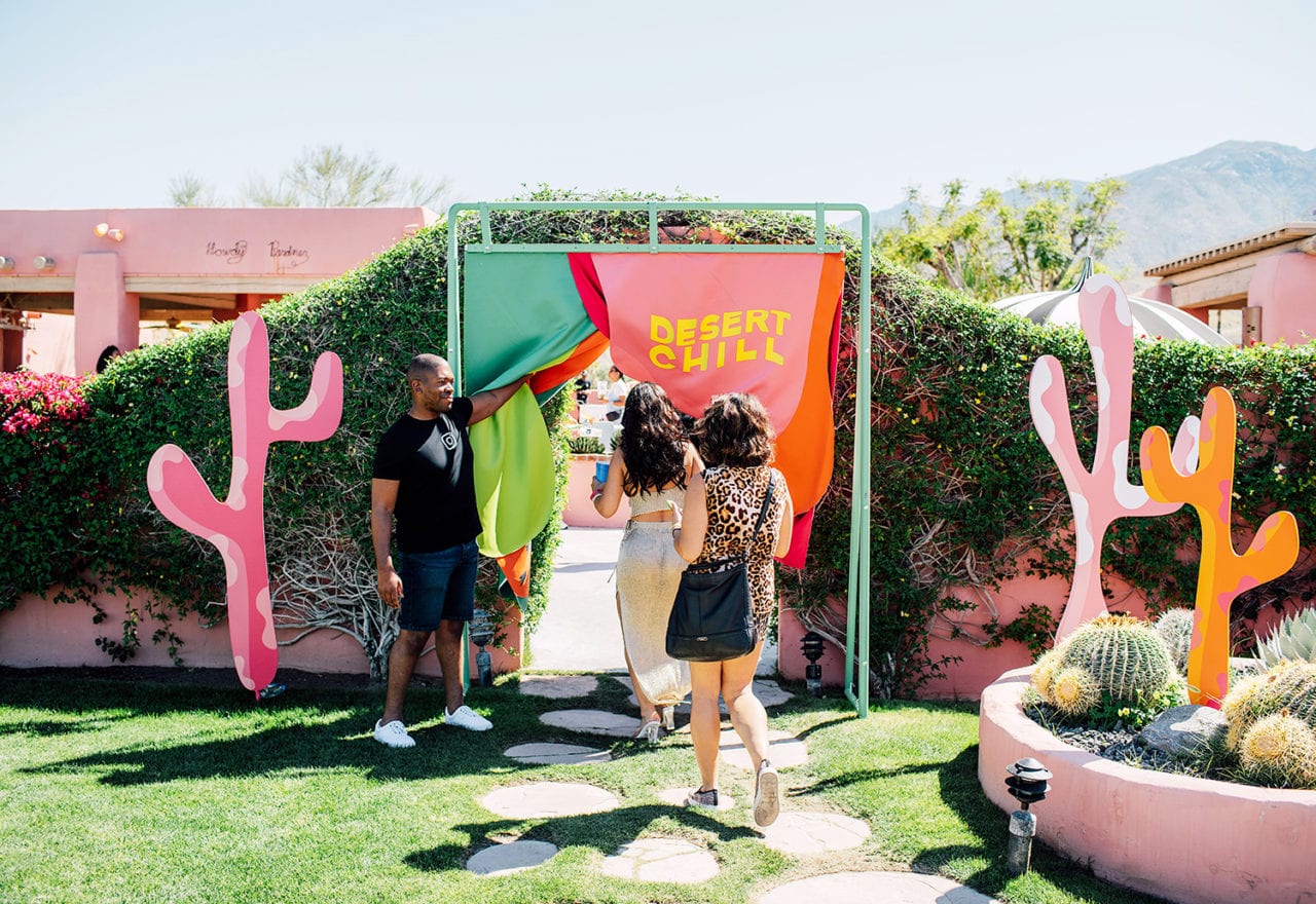 Inside Instagram’s Inspiration-rich Space for Artist Influencers at Coachella