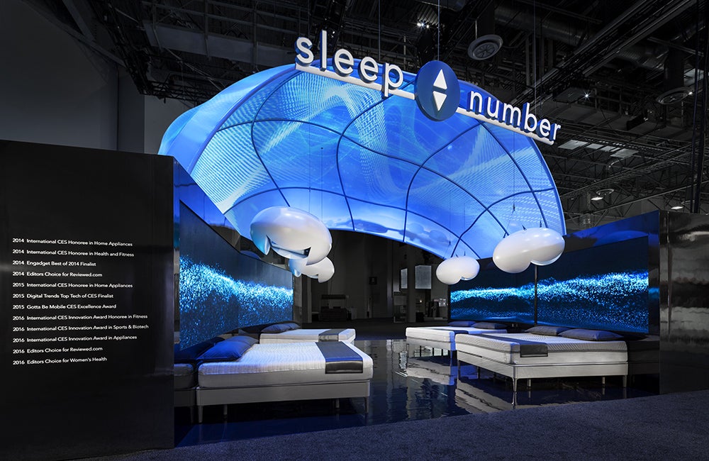Sleep Number exhibit has consumers relaxing for results Event Marketer