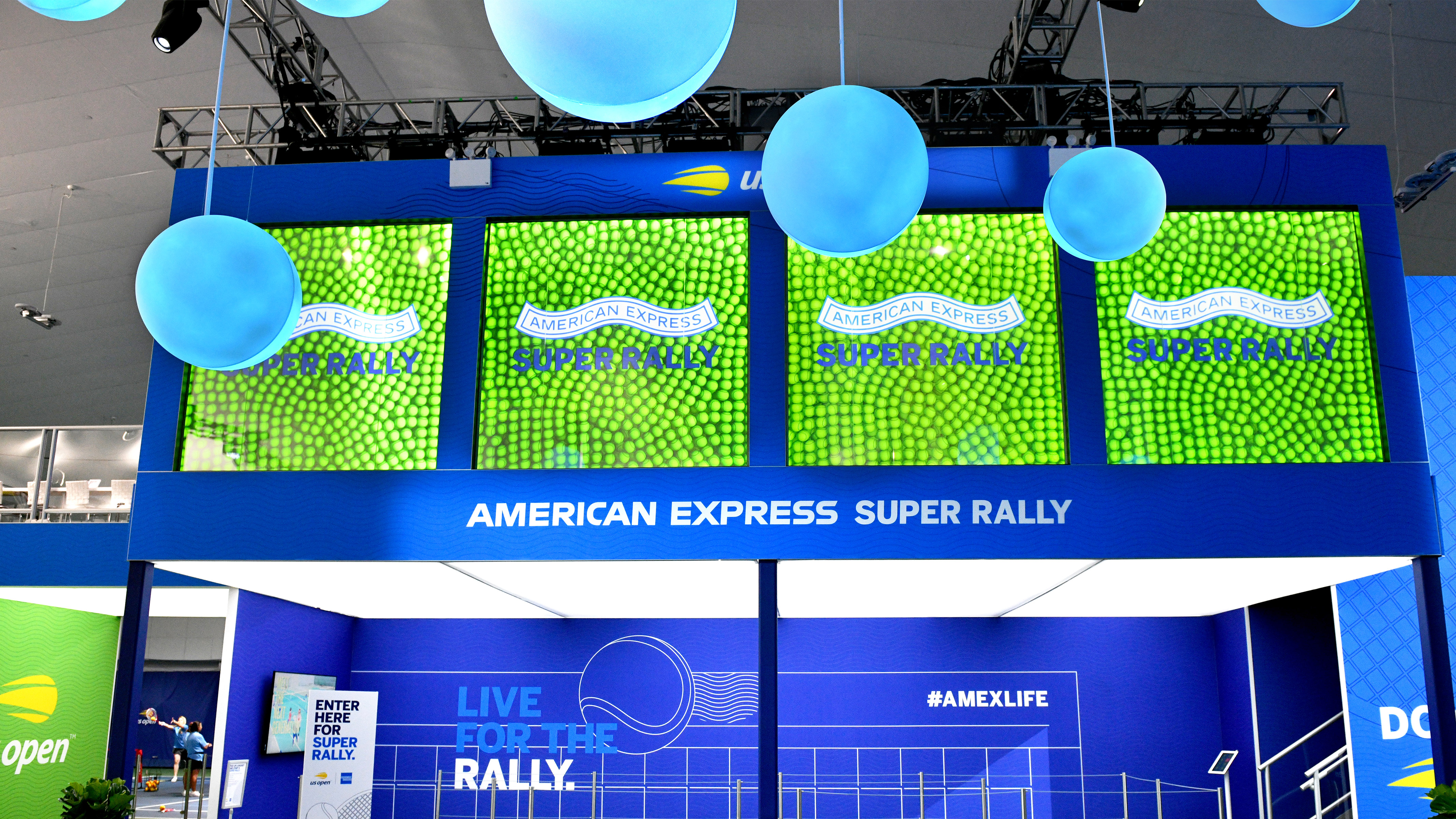 American Express sponsorship at the US. Open is one to 'match' Event