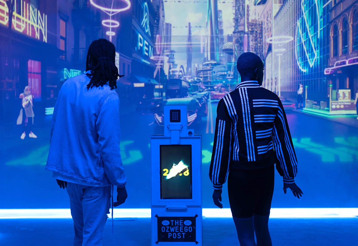 Ozweego Launch: adidas Originals Opens up a Futuristic Portal