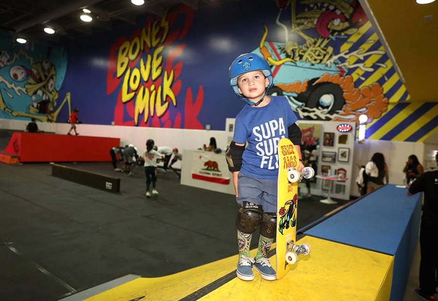 Bones Love Milk Engages Active Youth with a 'Shredquarters' Pop-up Skate Park