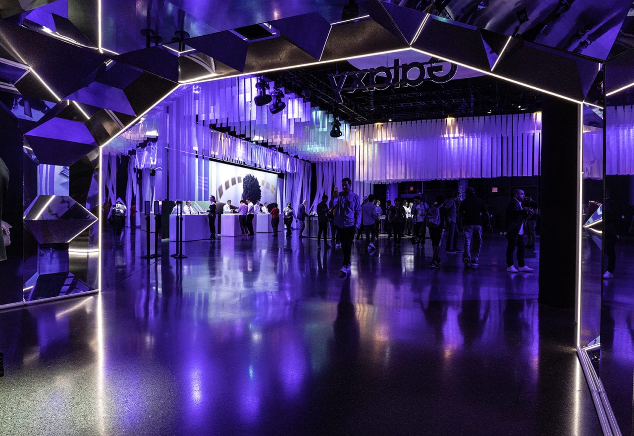 Launch Events Lighting Design Ideas From Samsung Unpacked Event Launch Events Lighting Design Ideas