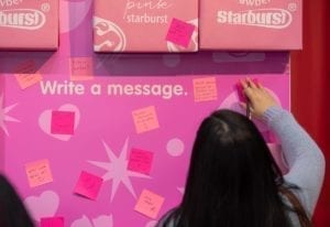 mars-sweet-retreat-2020_starburst wall valentine's day activations