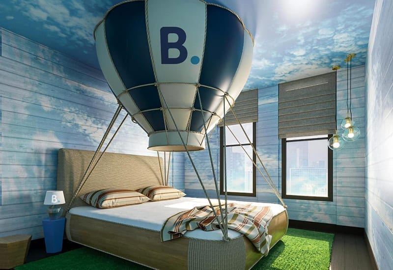 Hot air balloon hotel concept wins international competition