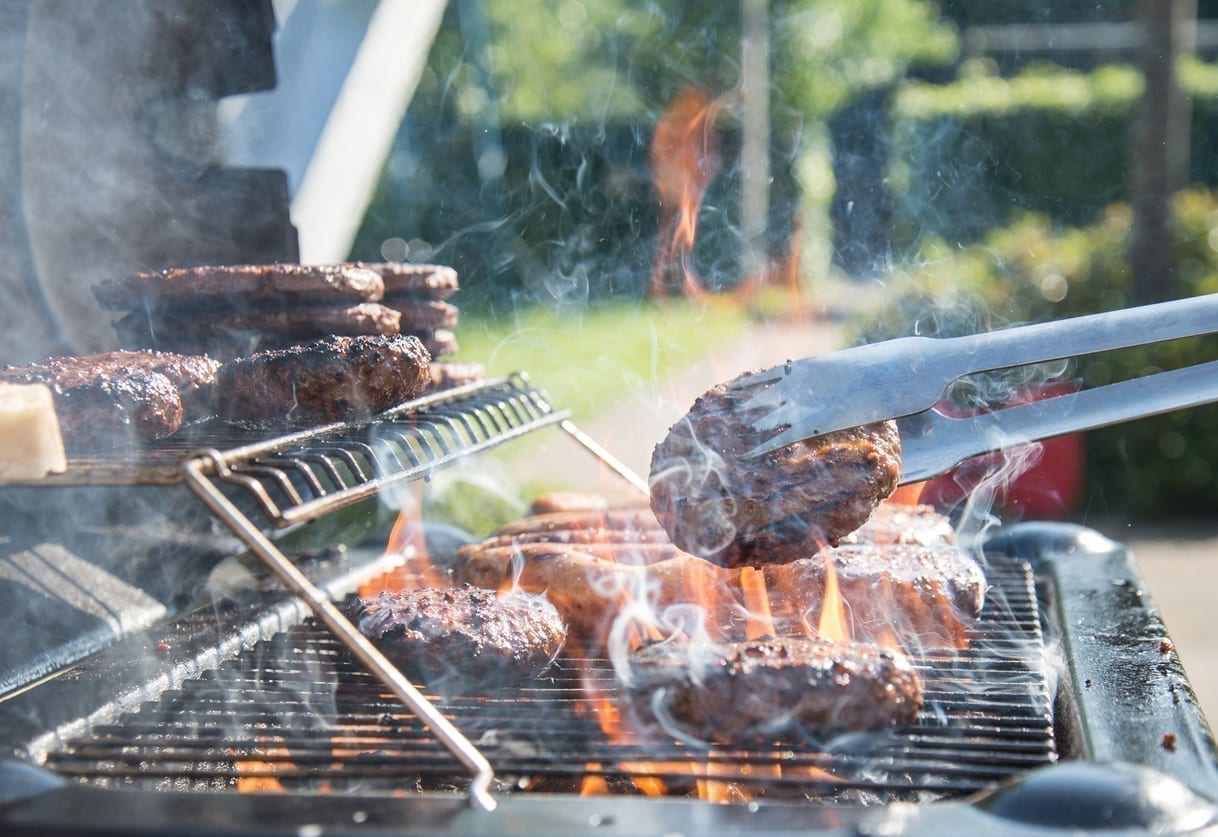 istock burger grill