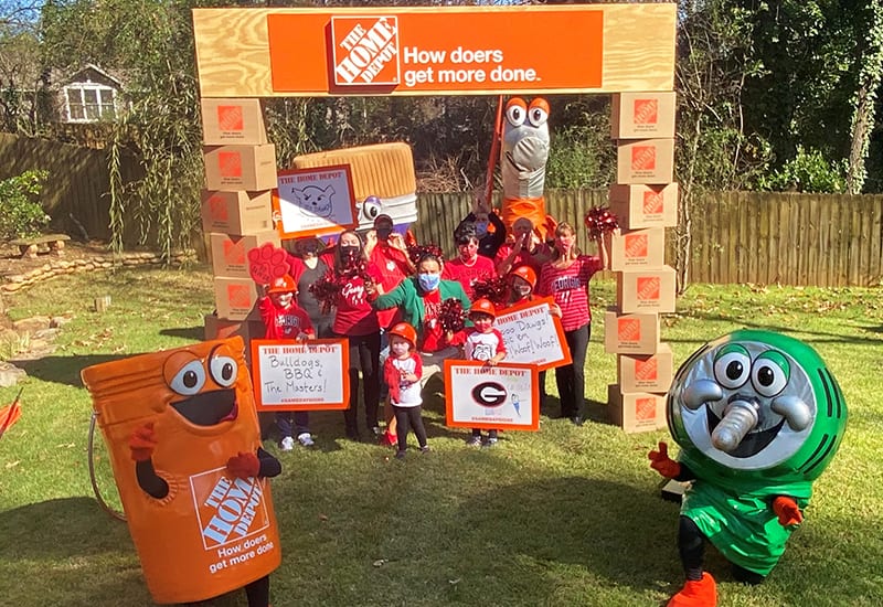 Home Depot Scores with Popup 'College GameDay' Tailgates