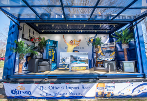 Corona’s Mobile Locker Room Experience Engages Pacers Fans in Their Backyards