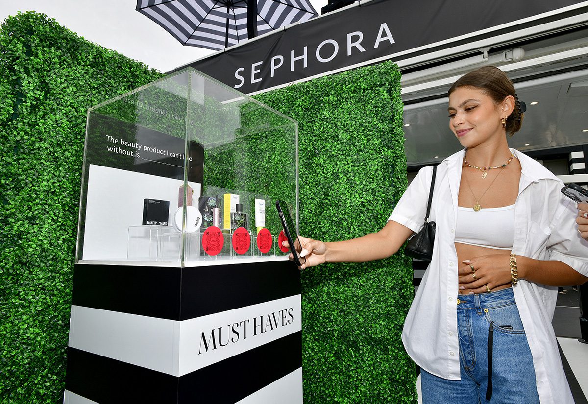 Sephora at Kohls launch_qr code beauty maze