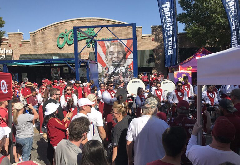 Amazon Prime Pop-up Tailgate 2021_marching band