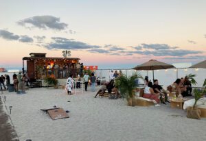 High West Whiskey_beach footprint_Scope Art Show 2022