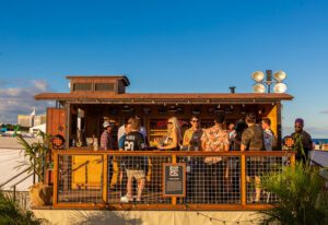 High West Whiskey_caboose bar_Scope Art Show 2022