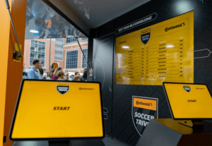 Continental Tire_Travel Pod_MLS 2022_close up trivia