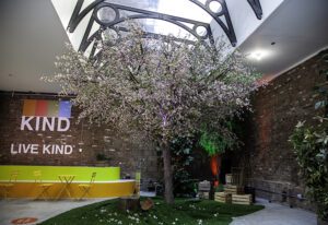 KIND x Tenure Pop-Up market 2022 almond tree
