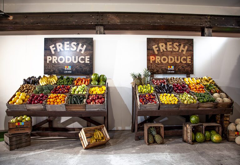 KIND x Tenure Pop-Up market 2022 produce closeup