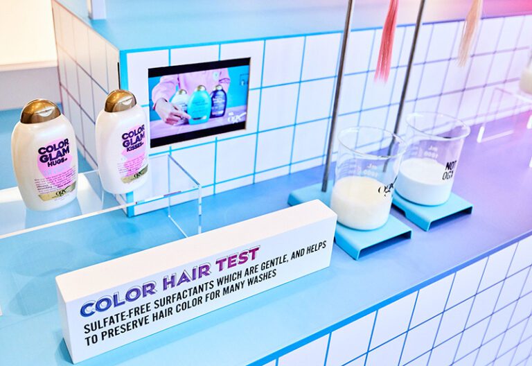 OGX popup 2022_color hair test