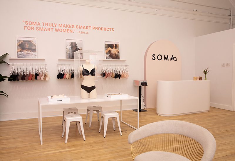 Soma Helps Women Solve Their 'Bra-blems' at its Pop-up Innovation Lab