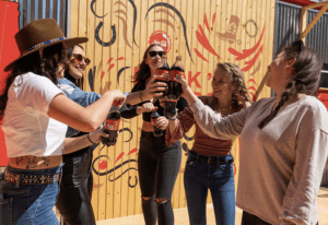 Coke ice house_houston rodeo_2022_girls cheers