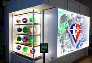 Mtn Dew x Ruffles_NBA AllStar 2022_display case