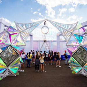 Kaleidoscope Tunnel at iHeart Radio Music Festival