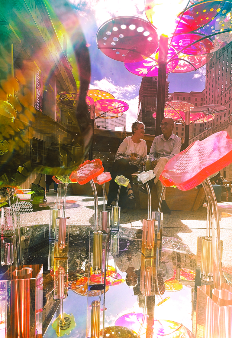 TrulyTO_Union Summer 2022_mirrored flowers