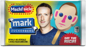 MSCHF eat the rich ice cream tour Zuckerberg