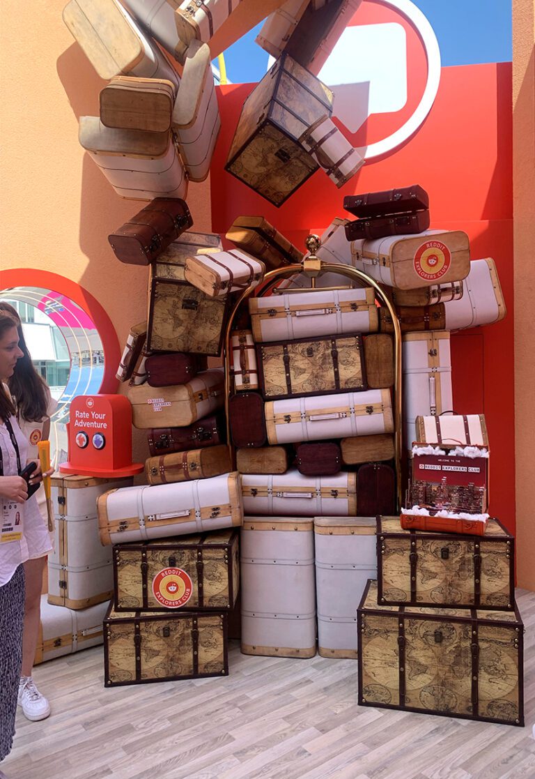 Inside Reddit’s Explorerthemed Cannes Lions Activation