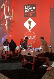 Coke FIFA World Cup Trophy Tour 2022_foosball