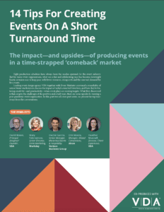 Tips for Creating Events with Short Turnaround