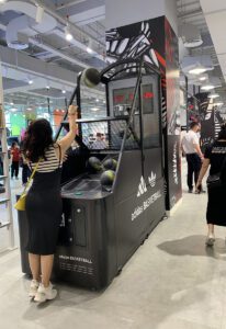 Foot Locker Indonesia 24 hour Party 2022 pop a shot game