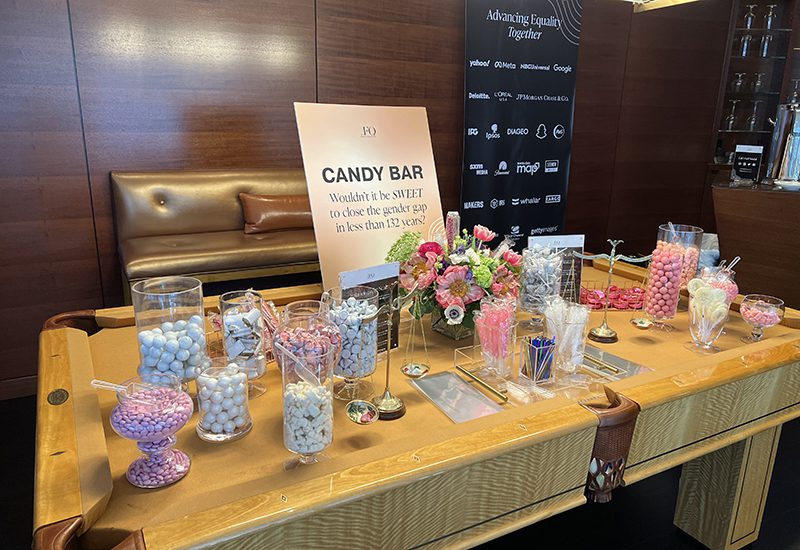 Female Quotient_Equality Lounge_CES2023_ candy bar