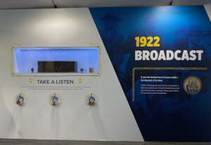 USAA Army-Navy game 2022_broadcast wall