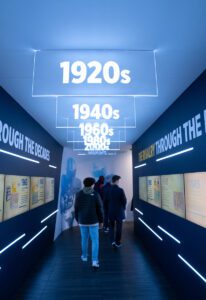 USAA Activates a Museum-like Historical Timeline at the Army-Navy Game