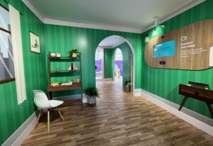 Slack_SXSW 2023_home interior with green walls