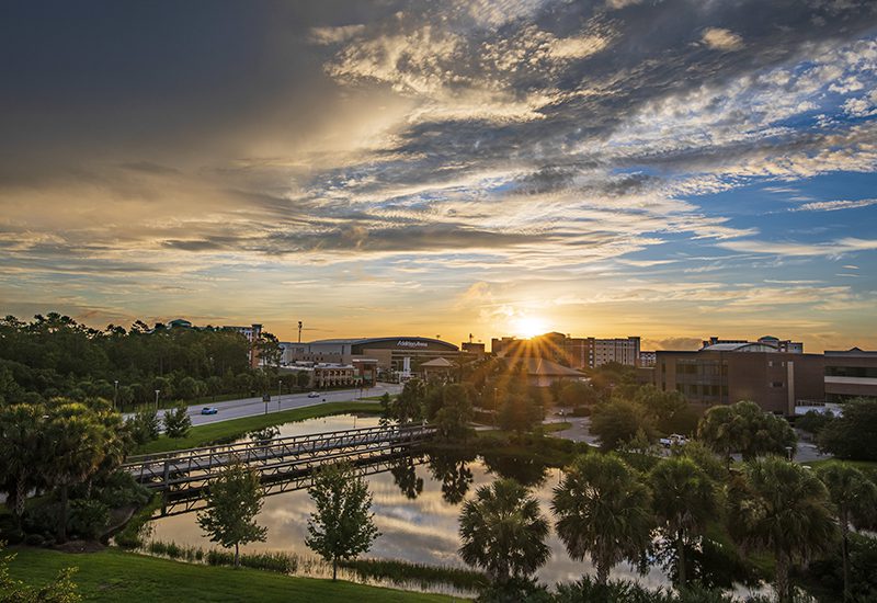 university of central florida overhead campus shot credit ucf