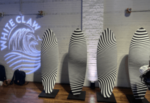 white-claw-shore-club-sxsw-2023-surf-boards