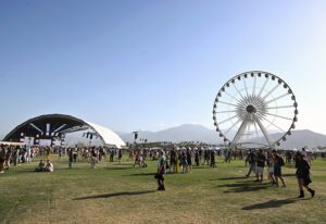 amex coachella 2023 ferris wheel and grounds