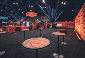 Coke_Men's Final Four 2023_indoor activation footprint