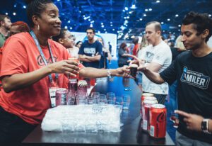 Coke_Men's Final Four 2023_sampling station