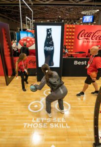 Coke_Women's Final Four 2023_dribbling activity