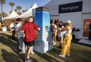 NeutrogenaAtCoachella 2023_sunscreen station