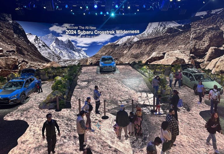 NYIAS 2023_Subaru_Crosstrek stage