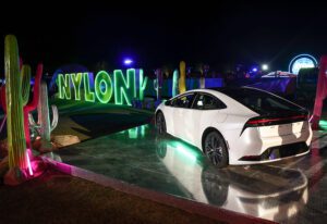 NYLON house_Coachella 2023_Prius display