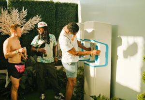 Postmates Coachella 2023_hydration station