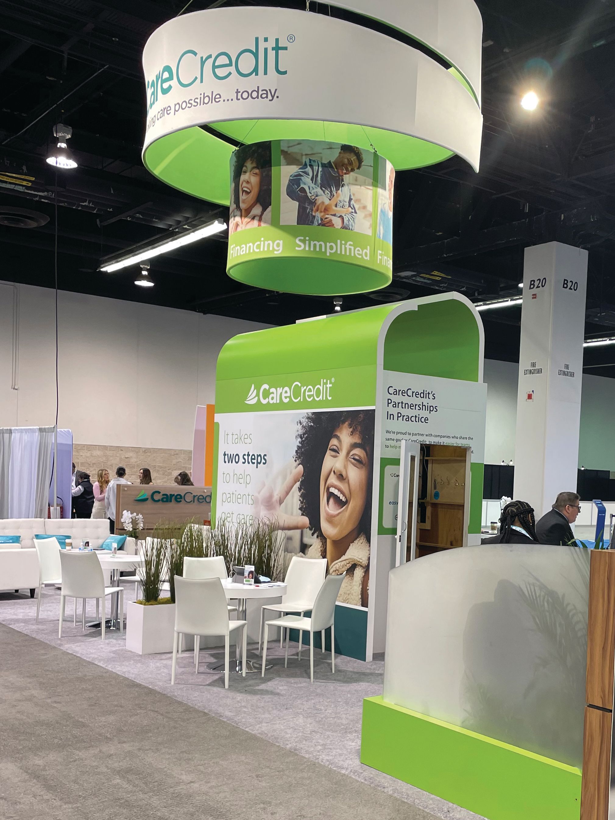 carecredit trade show booth
