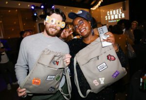 Freeform_CruelSummer 2023 Screening_swag bags Y2K patches