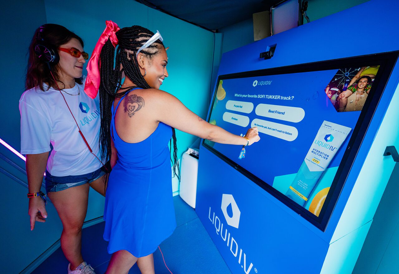 Liquid I.V.'s Remix Station at Bonnaroo Turns Fans into Video Stars