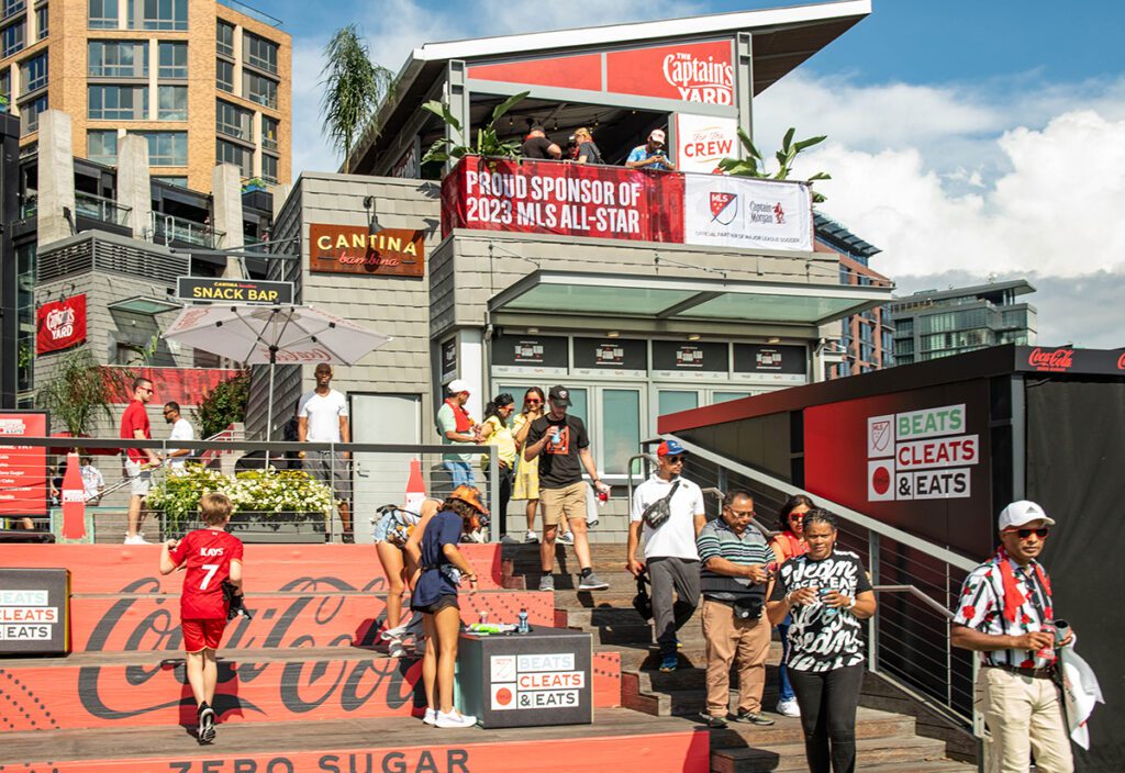 Coca-Cola MLS All-Star Week 2023 branding